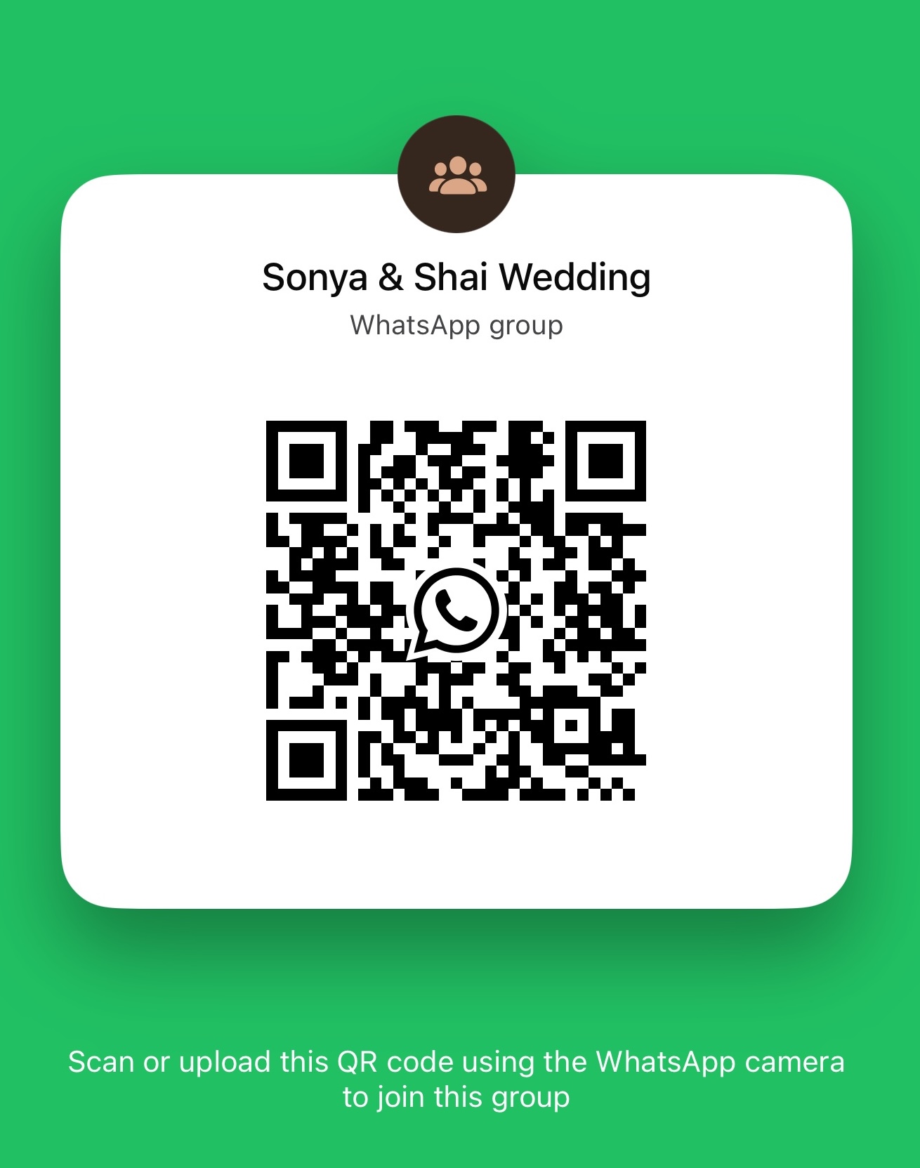 Join our WhatsApp community